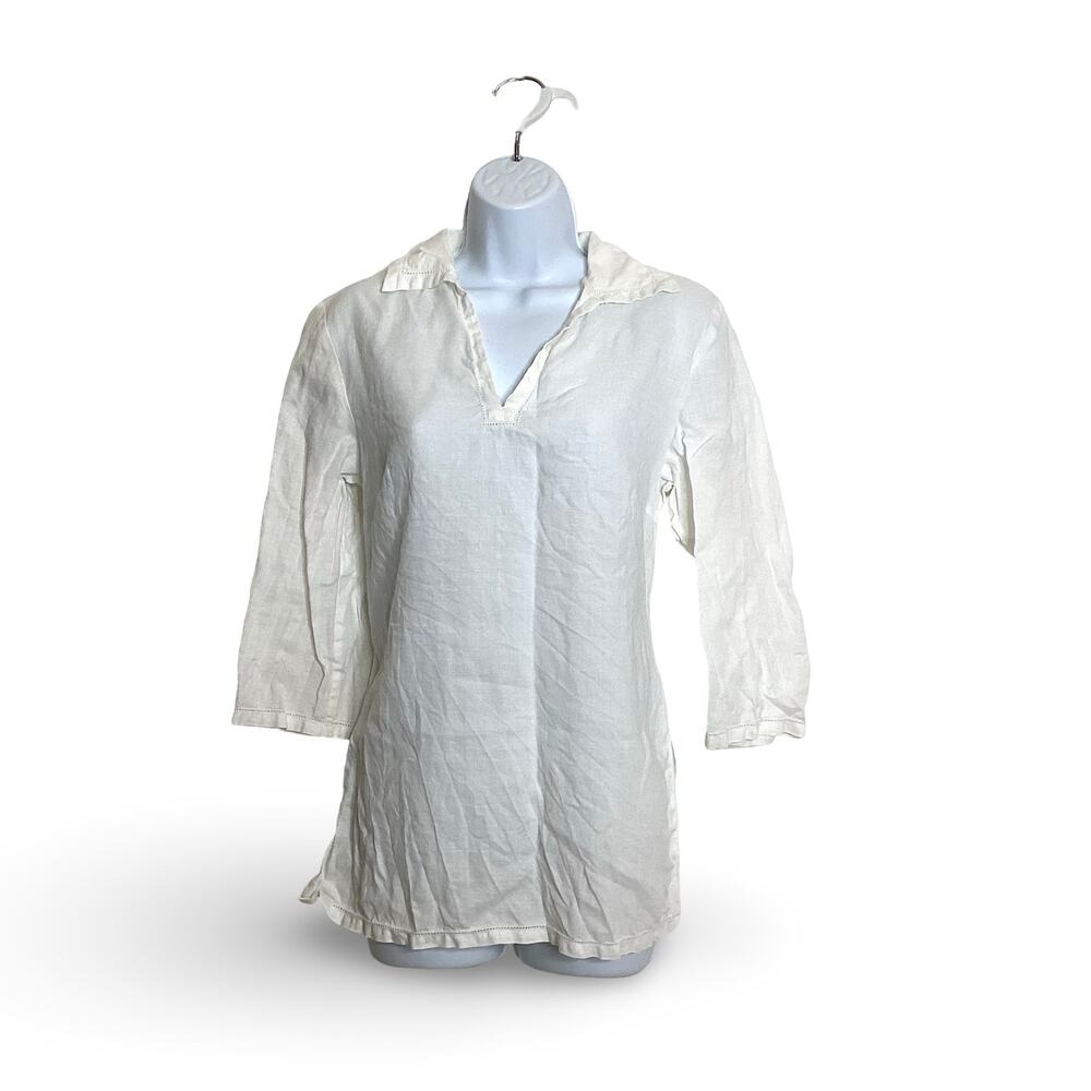 Carlie’s Court Linen Top